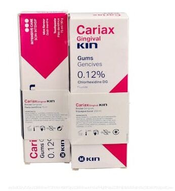 Cariax Gingival Gums Mouthwash 250 ml and Paste 75 ml