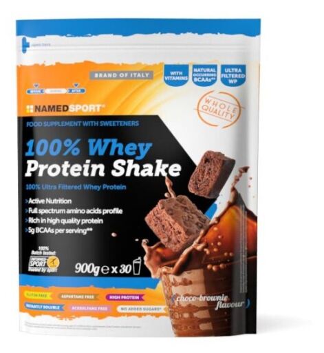Named Sport Whey Protein 100% Shake Choco-Brownie 900 gr