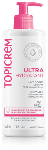 Topicrem Ultra Hydrating Body Milk 500 ml