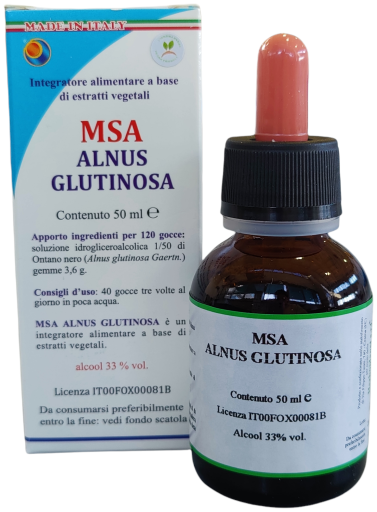 Msa Alnus Glutinosa Alder Buds 50 ml