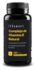 Natural Vitamin E Complex with Olive Oil 120 Pearls