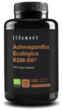 Organic Ashwagandha KSM-66 600 mg 120 Capsules