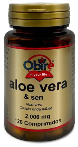 Aloe Vera 2000 mg with Senna 120 Tablets