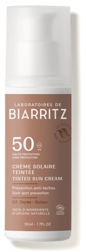 Laboratoires de Biarritz Alga Maris Golden Facial Cream SPF 50 50 ml