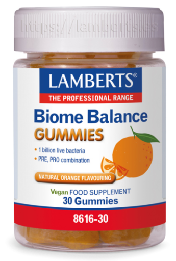 Lamberts Biome Balance 30 Orange Gummies