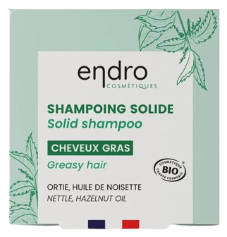 Endro Cosmetiques Solid Shampoo for Oily Hair 85 gr