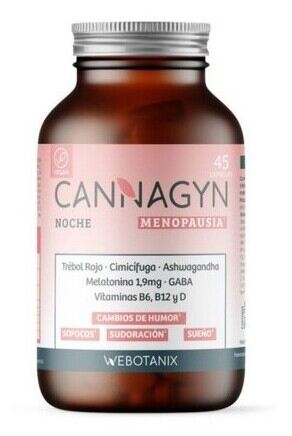 WeBotanix Cannagyn Menopause Night 45 Capsules