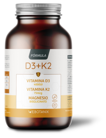 WeBotanix Vitamin D3+K2 60 Capsules