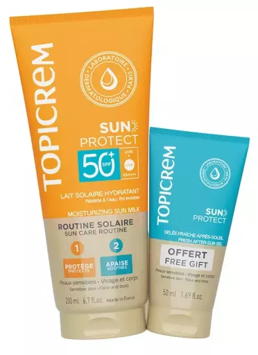 Topicrem Sun Protect Spf50+ Case 2 Pieces