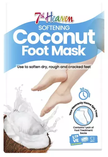 7th Heaven Coconut Foot Mask 1 Unit