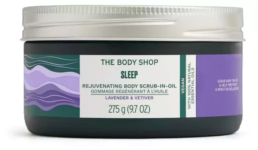 The Body Shop Sleep Exfoliating Body Oil Lavender & Vetiver 275 gr
