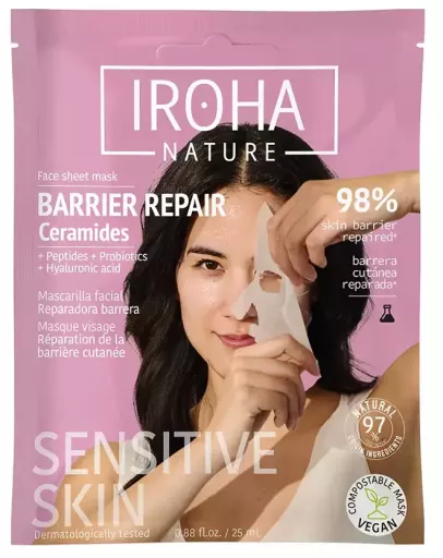 Iroha Barrier Repair Facial Mask 1 Unit