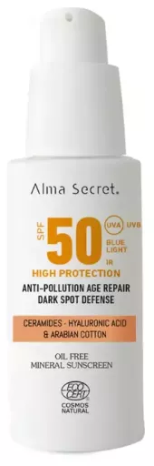 Alma Secret High Protection Facial Cream SPF 50 #Gold 50 ml