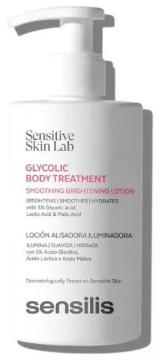 Sensilis Glycolic Body Treatment Illuminating and Smoothing Body Lotion 200 ml