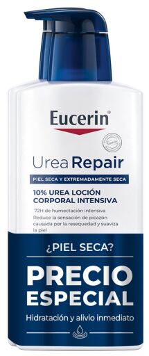 Eucerin UreaRepair Intensive Moisturizing Lotion 10% Urea 2 x 400 ml