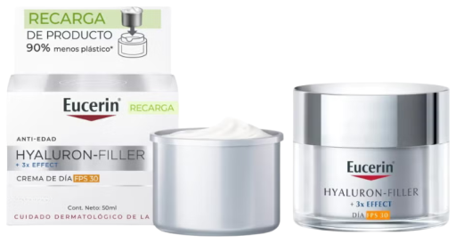 Eucerin Hyaluron-Filler Day Cream SPF30 50ml + Refill 50ml