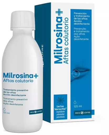 Reig Jofre Milrosina+ Thrush Mouthwash 125 ml
