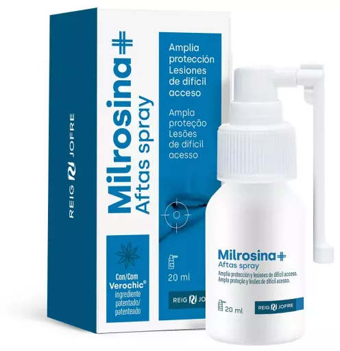 Reig Jofre Milrosina+ Canker Sore Spray 20 ml